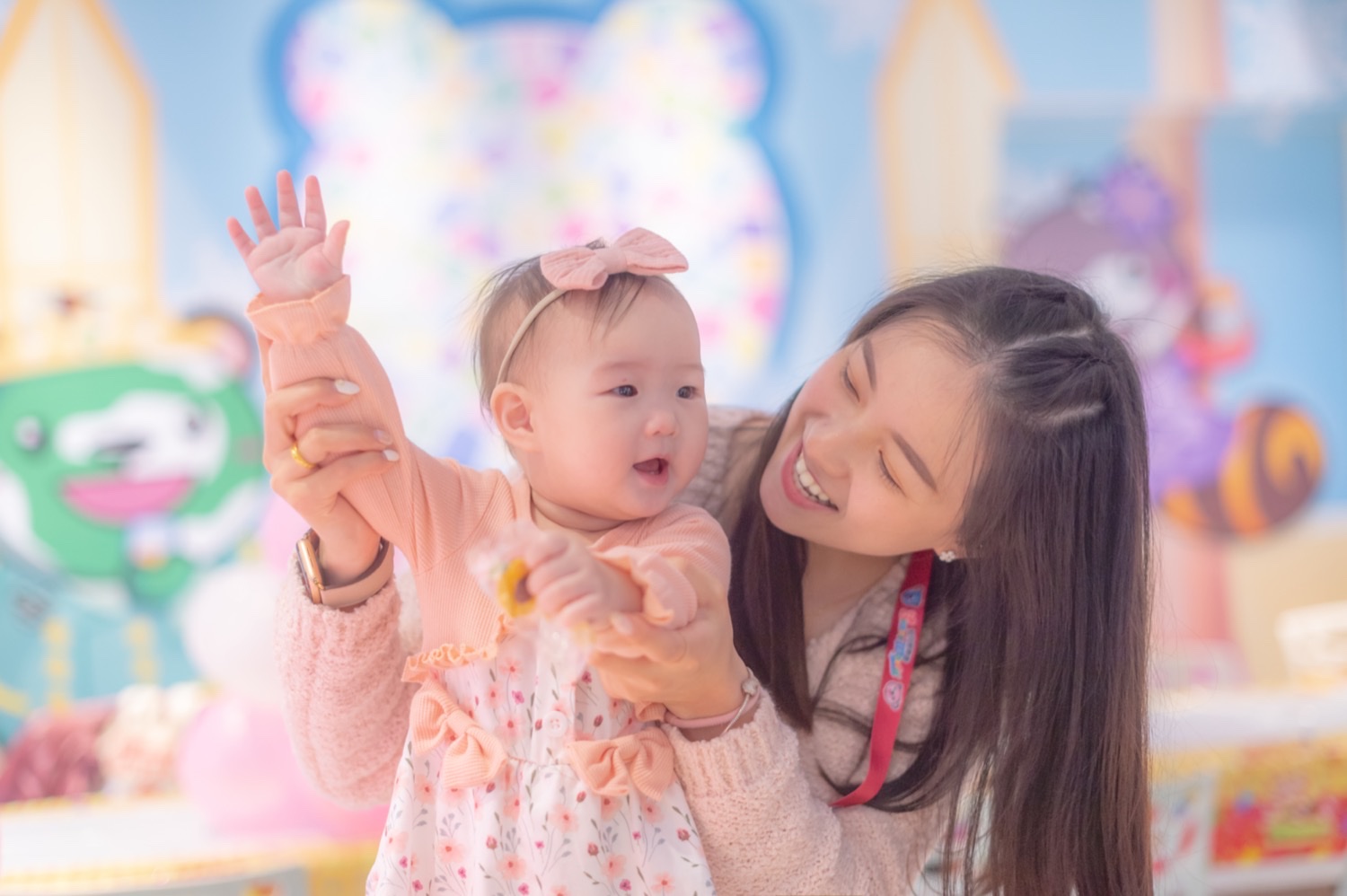 抓周派對佈置與場景