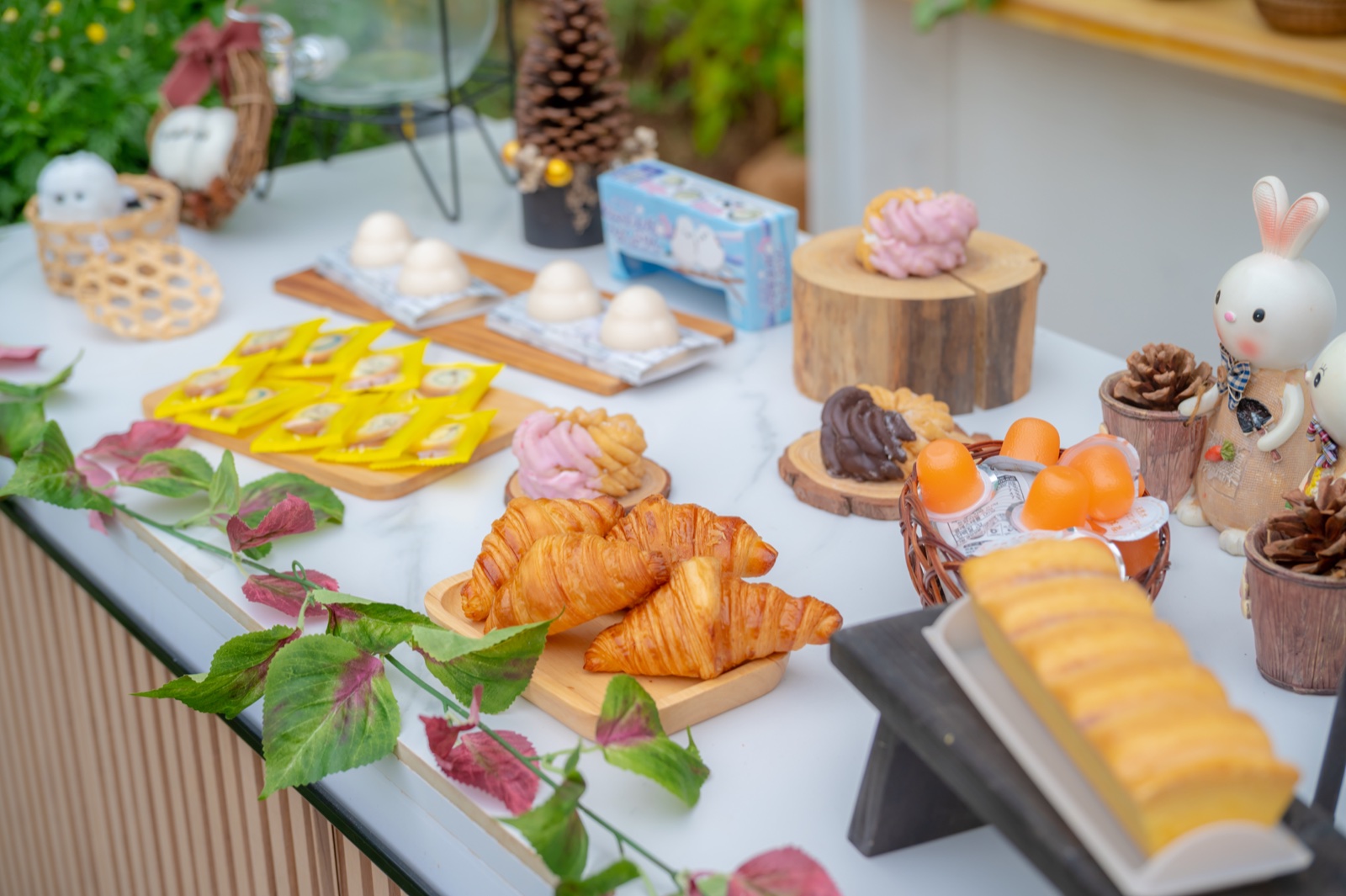 派對桌面與點心